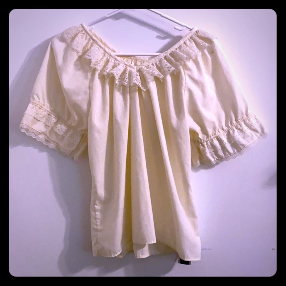 Dressy lacey blouse